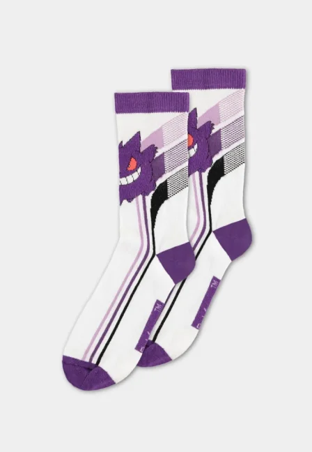 Pokémon ponožky 3 pack - Pikachu, Charmander, Gengar