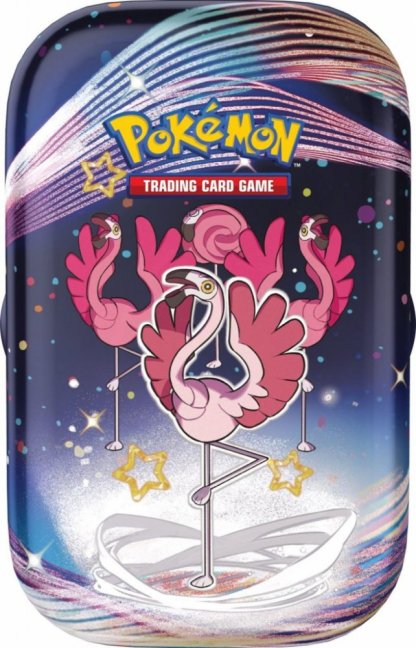 Pokémon TCG Paldean Fates Mini Tin - Varianta: Flamingo