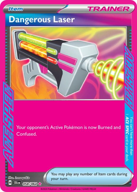 Dangerous Laser (SFA 058) - Stav: Near Mint