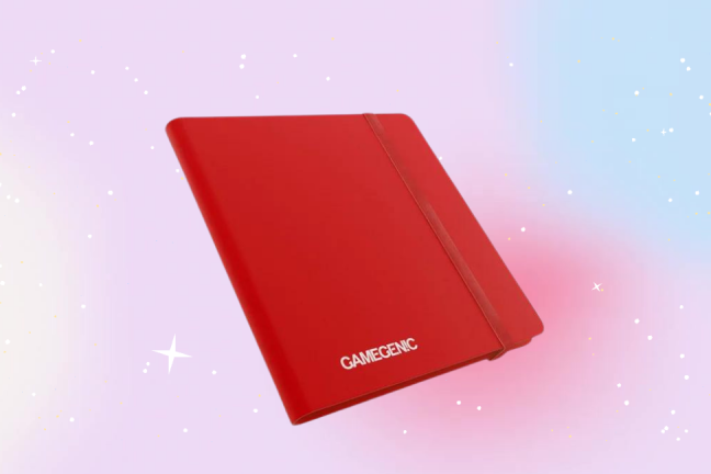 Gamegenic Casual album na 480 karet - Barva: Červená