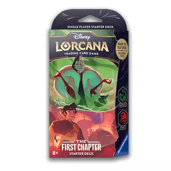 Disney Lorcana TCG: The First Chapter - Starter Deck - Edice: Cruella De Vil & Aladdin