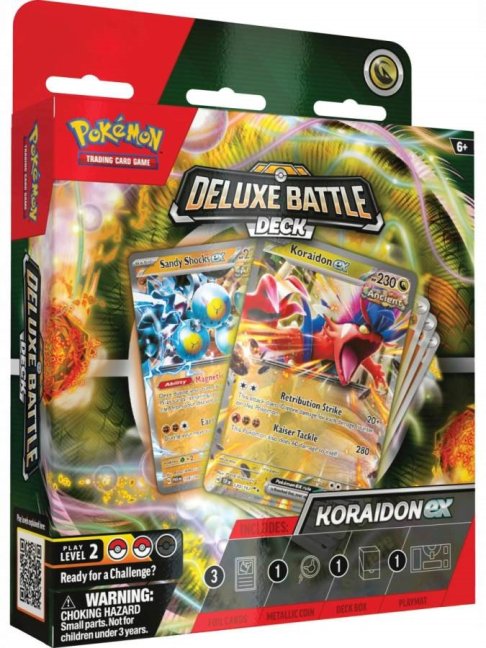 Pokémon TCG Deluxe Battle Deck - Miraidon ex & Koraidon ex