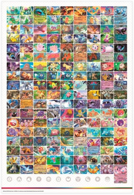 Pokémon TCG: Scarlet & Violet (SV03.5) 151 Poster Collection