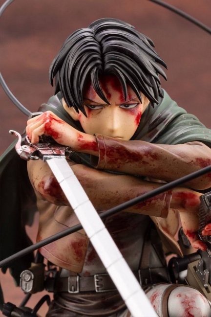 Attack on Titan ARTFXJ Sběratelská figurka 1/7 Levi Fortitude Ver. 17 cm
