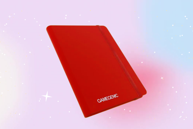 Gamegenic Casual album na 360 karet - Barva: Červená