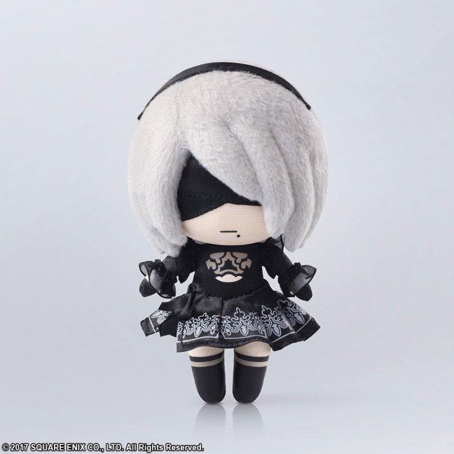 NieR Automata Plush Figurka 2B (YoRHa No.2 Type B) 14 cm