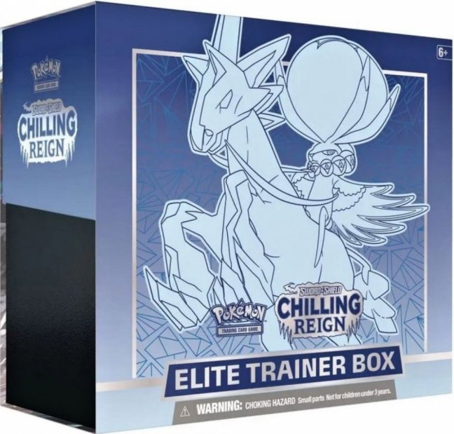 Pokémon TCG Chilling Reign Elite Trainer Box - Varianta: Ice Rider Calyrex