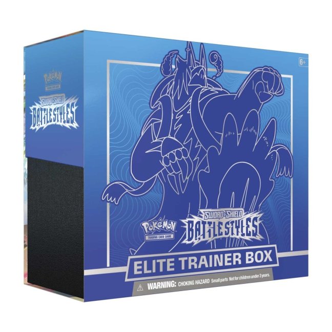 Pokémon TCG Battle Styles Elite Trainer Box - Edice: Battle Styles Elite Trainer Box - Rapid Strike Urshifu