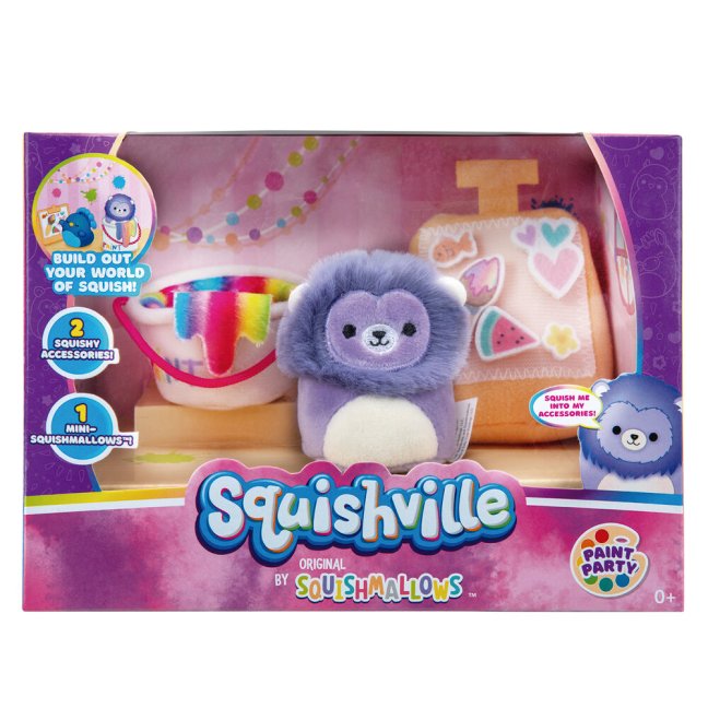 Squishville Mini Squishmallows plyšáček + doplňky 5 cm