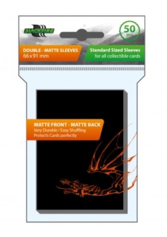 Blackfire Standard Sized Double - Matte sleeves