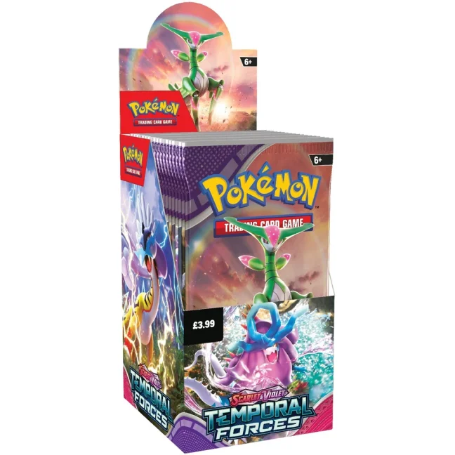 Pokémon TCG (SV05) Temporal Forces Kiosk Box