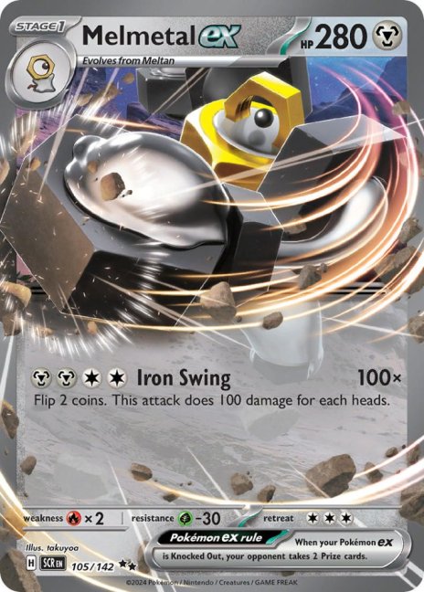 Melmetal ex (SCR 105) - Stav: Near Mint