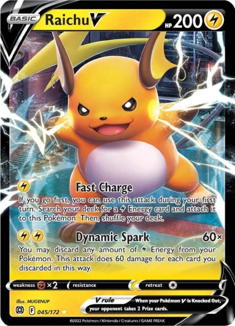 Raichu V (BRS 045) - Stav: Near Mint