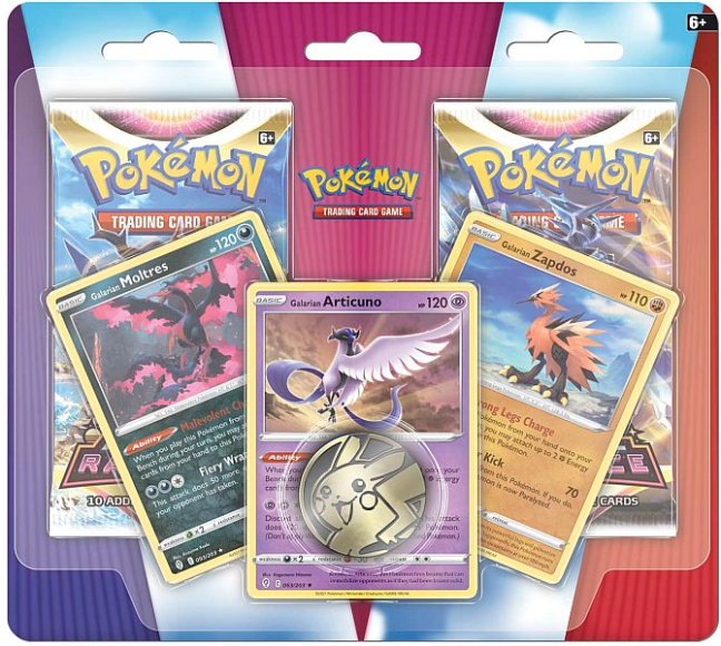 Pokémon TCG Galarian Birds Blister