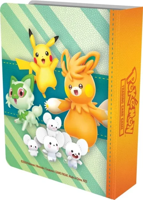 Pokémon TCG Mini Portfolio Album na 64 karet z Paldea Adventure Chest