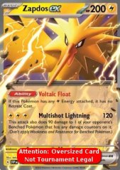 Karta JUMBO Zapdos ex (SVP 049)
