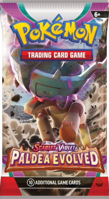 Pokémon TCG: Scarlet & Violet (SV02) Paldea Evolved Booster Pack