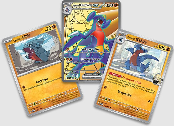 Pokémon TCG Cynthia's Garchomp ex Premium Collection