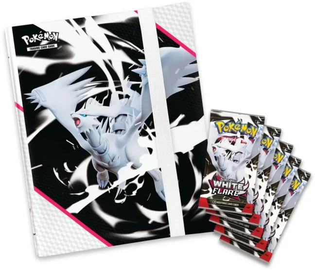 Pokémon TCG (SV10.5) Black Bolt and White Flare Binder Collection