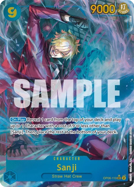 Sanji (OP06-119) (V.2) - Stav: Near Mint