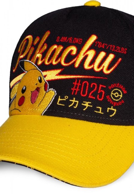 Pokémon - Pánská nastavitelná kšiltovka - Pikachu