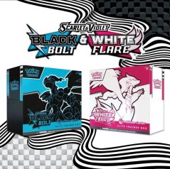 Pokémon TCG (SV10.5) Black Bolt and White Flare Elite Trainer Box