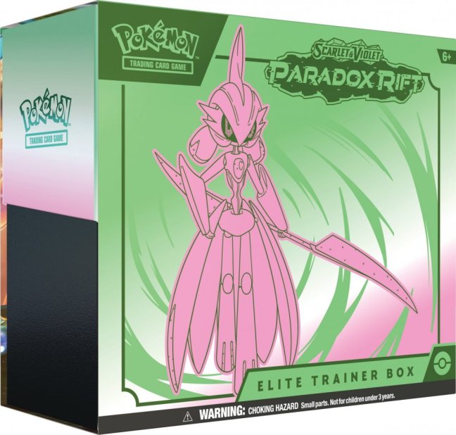 Pokémon TCG: Scarlet & Violet (SV04) Paradox Rift Elite Trainer Box - Edice: Iron Valiant
