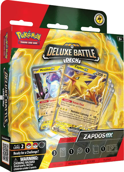 Pokémon TCG Ninetales ex & Zapdos ex Deluxe Battle Deck