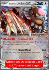 Karta JUMBO Bloodmoon Ursaluna ex (SVP 177)