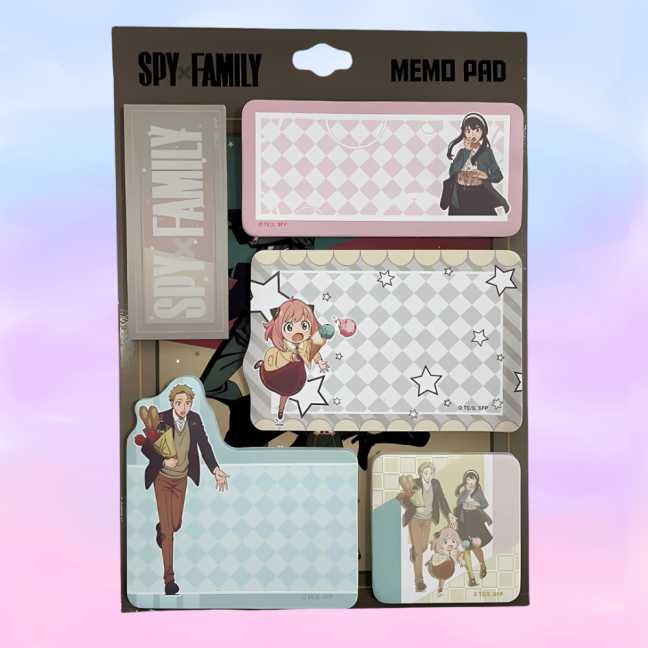 Spy x Family – Sada poznámkových papírků