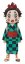 Demon Slayer Kimetsu no Yaiba Tanjiro Kamado sběratelská figurka 7 cm