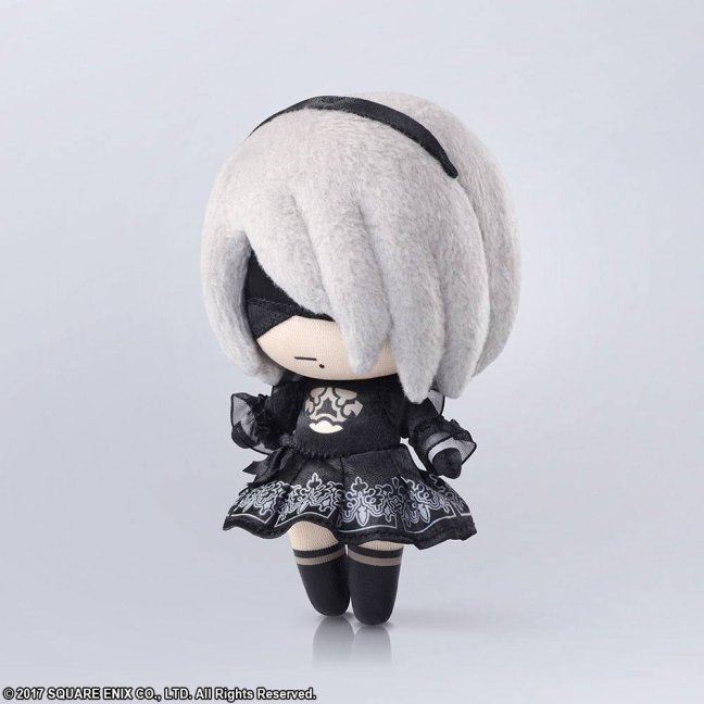 NieR Automata Plush Figurka 2B (YoRHa No.2 Type B) 14 cm