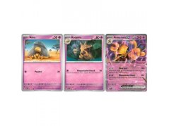 Set kariet Abra (MEW 063), Kadabra (MEW 064), Alakazam ex (SVP 050)