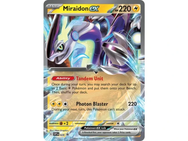 Miraidon ex (SVP 028)