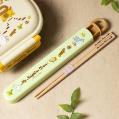 My Neighbor Totoro jídelní hůlky s boxem Totoro & Catbus