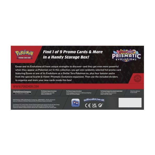Pokémon TCG Prismatic Evolutions Surprise Box
