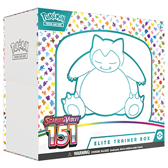 Pokémon TCG Scarlet & Violet 151 Elite Trainer Box - Stav balení: A (Běžný stav)