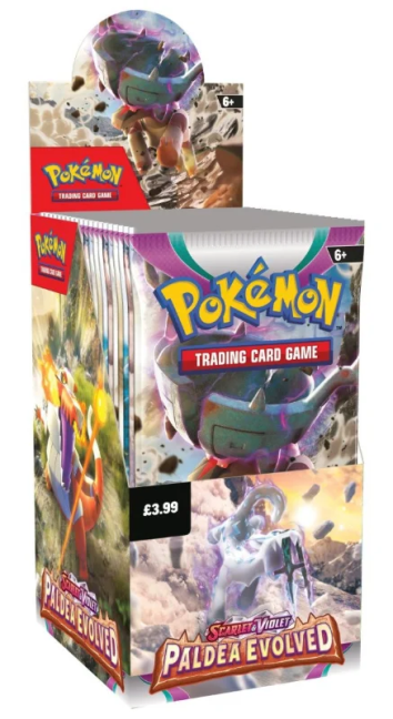Pokémon TCG (SV02) Paldea Evolved Kiosk Box