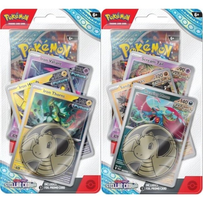 Pokémon TCG (SV07) Stellar Crown Premium Checklane Blister