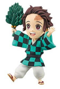 Demon Slayer Kimetsu no Yaiba Tanjiro Kamado sběratelská figurka 7 cm