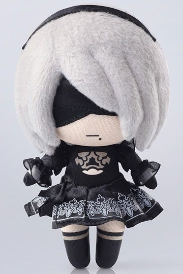 NieR Automata Plush Figurka 2B (YoRHa No.2 Type B) 14 cm