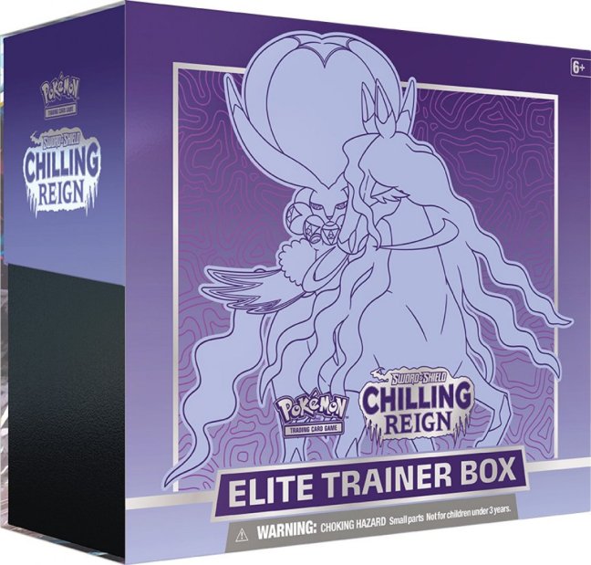 Pokémon TCG Chilling Reign Elite Trainer Box - Varianta: Shadow Rider Calyrex