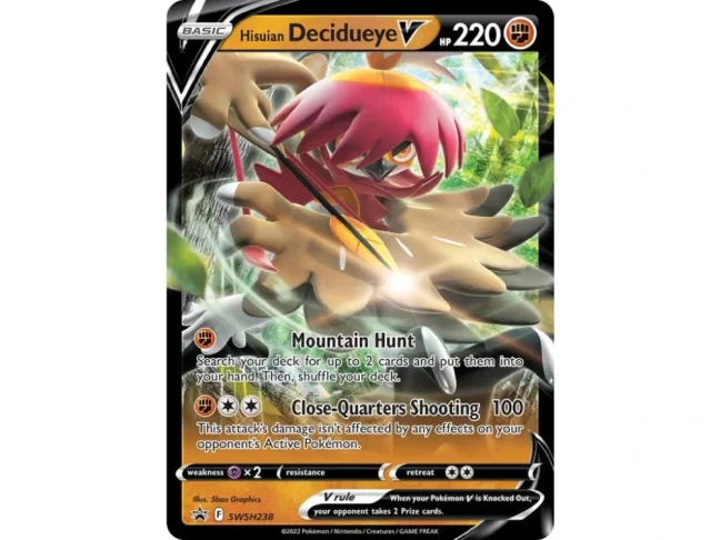 Karta Hisuian Decidueye V (SWSH 238)