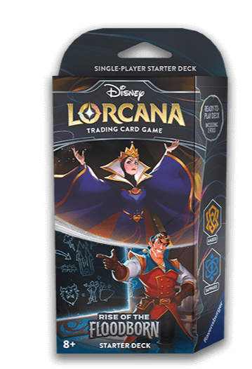 Disney Lorcana: Rise of the Floodborn - Starter Deck - Varianta: Amber / Sapphire