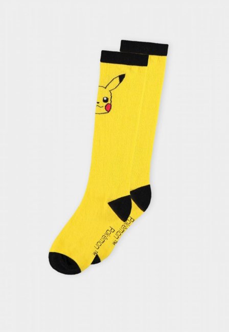 Pokémon - Pikachu vysoké ponožky (1 Pack) - Velikost: 39/42