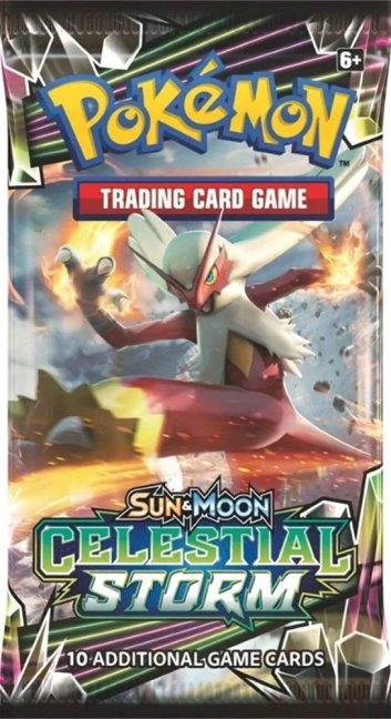 Pokemon TCG Sun & Moon Celestial Storm Booster Pack