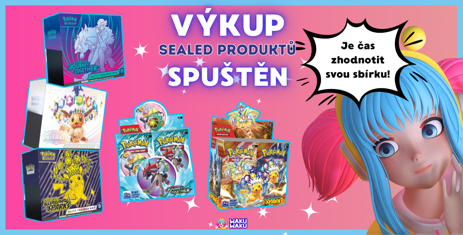Výkup sealed produktů spuštěn!
