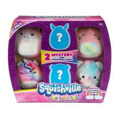 Squishville Mini Squishmallows Plush Figurky 6-Pack Rainbow Dream Squad 5 cm