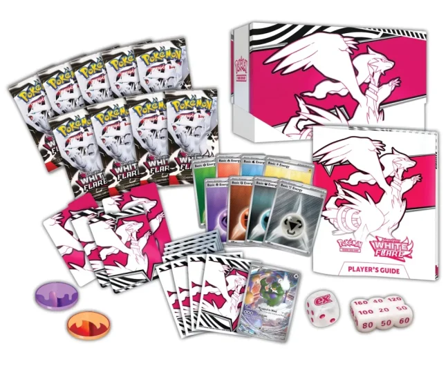 Pokémon TCG (SV10.5) Black Bolt and White Flare Elite Trainer Box