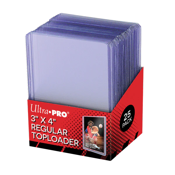 Ultra Pro Toploader 3x4 Regular Toploaders 25ks